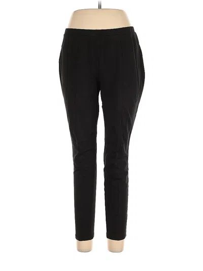Pre-owned Grace Elements Active Pants In Black