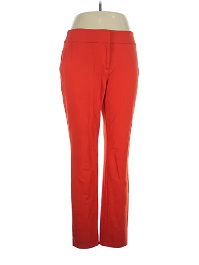 Pre-owned Grace Elements Active Pants In Red