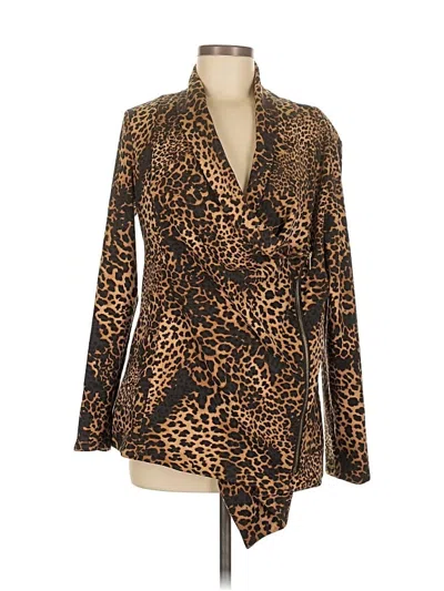 Pre-owned Grace Elements Blazer Jacket In Brown