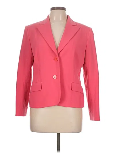 Pre-owned Grace Elements Blazer Jacket In Pink
