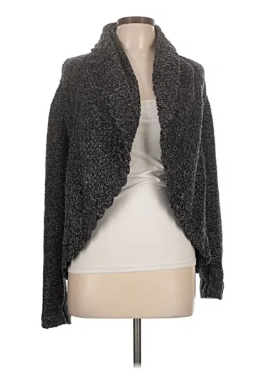 Pre-owned Grace Elements Cardigan Sweater In Gray