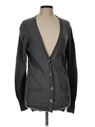 Pre-owned Grace Elements Cardigan Sweater In Gray