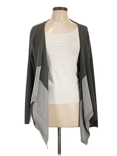 Pre-owned Grace Elements Cardigan Sweater In Gray