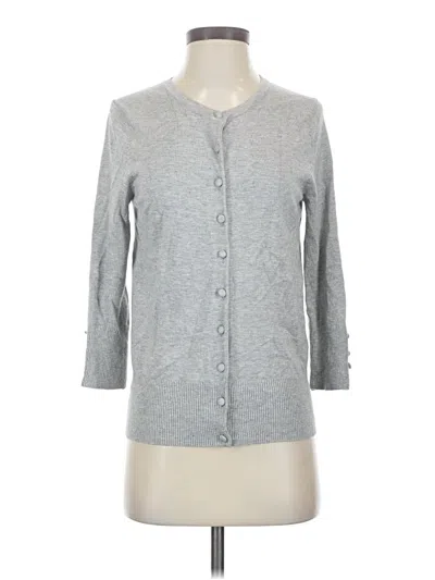 Pre-owned Grace Elements Cardigan Sweater In Gray
