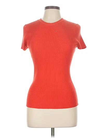Pre-owned Grace Elements Cardigan Sweater In Orange