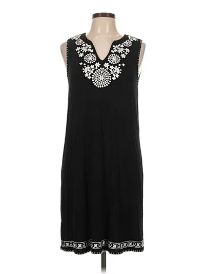 Pre-owned Grace Elements Casual Dress In Black