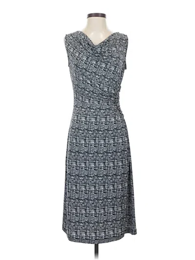 Pre-owned Grace Elements Casual Dress In Gray