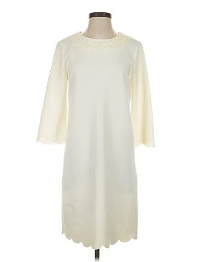 Pre-owned Grace Elements Casual Dress In Ivory