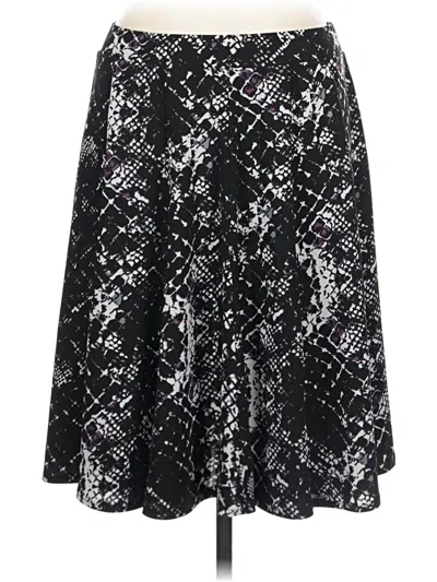 Pre-owned Grace Elements Casual Skirt In Black