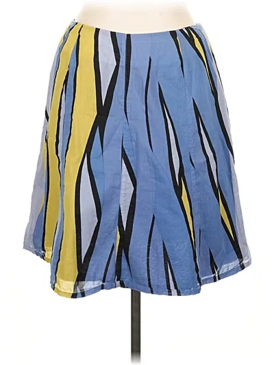 Pre-owned Grace Elements Casual Skirt In Blue