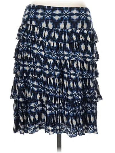 Pre-owned Grace Elements Casual Skirt In Blue