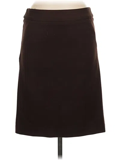 Pre-owned Grace Elements Casual Skirt In Brown