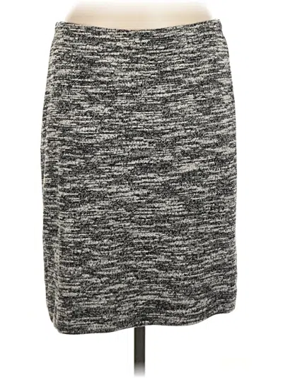 Pre-owned Grace Elements Casual Skirt In Gray