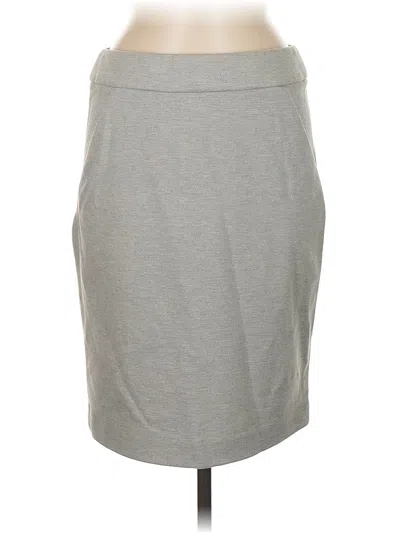 Pre-owned Grace Elements Casual Skirt In Gray