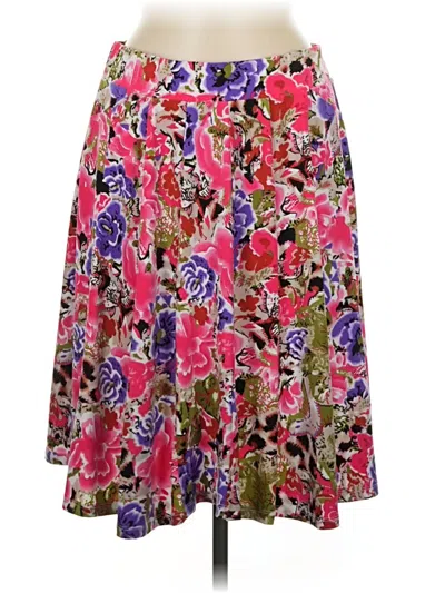 Pre-owned Grace Elements Casual Skirt In Pink