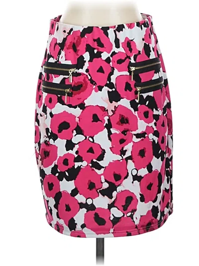 Pre-owned Grace Elements Casual Skirt In Pink