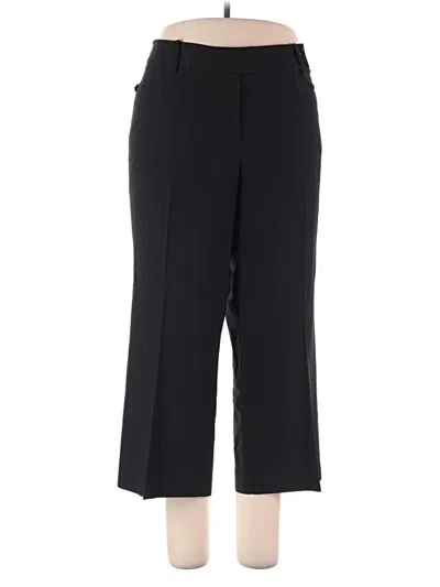 Pre-owned Grace Elements Dress Pants In Black
