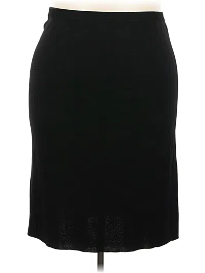 Pre-owned Grace Elements Formal Skirt In Black
