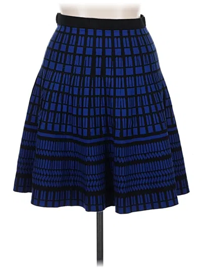 Pre-owned Grace Elements Formal Skirt In Blue