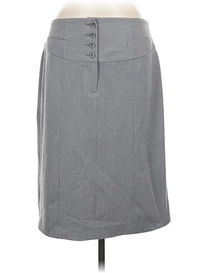 Pre-owned Grace Elements Formal Skirt In Gray