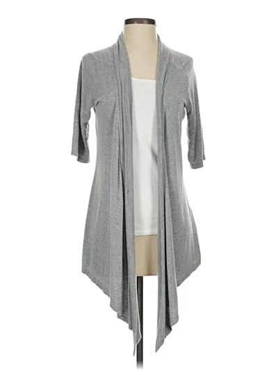 Pre-owned Grace Elements Kimono In Gray