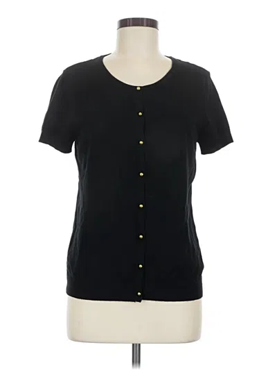 Pre-owned Grace Elements Short Sleeve Top Black Sweetheart Neckline Tops