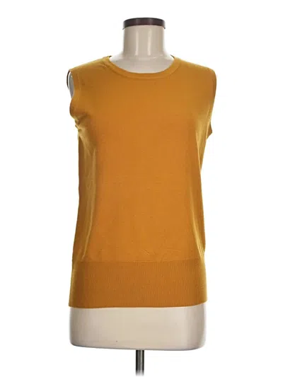 Pre-owned Grace Elements Sleeveless T-shirt In Gold
