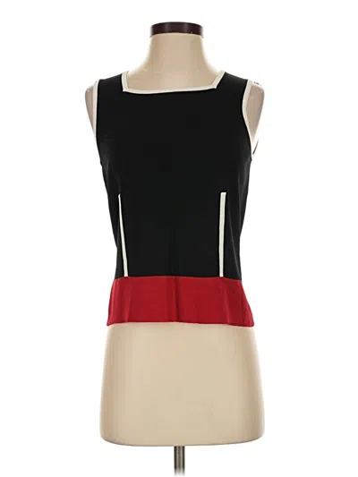 Pre-owned Grace Elements Sweater Vest In Black