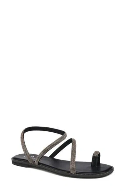 Grace Footwear Manny Ankle Strap Sandal In Pewter