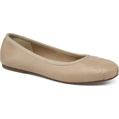 Grace Footwear Reggio Ballerina Flat In Brown