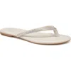 Grace Footwear Sunny Flip Flop In Clear