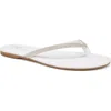 Grace Footwear Sunny Flip Flop In White