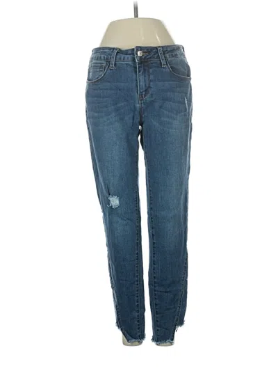 Pre-owned Grace In La Jeans In Blue