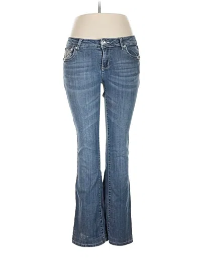 Pre-owned Grace In La Jeans In Blue