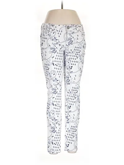Pre-owned Grace In La Jeggings In White