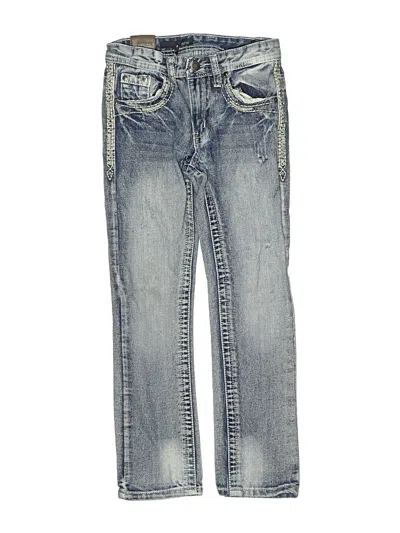 Pre-owned Grace Kids'  Jeans In Blue
