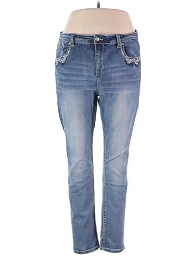 Pre-owned Grace Jeans In Blue