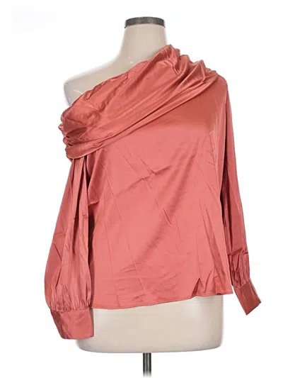 Pre-owned Grace Karin 3/4 Sleeve Blouse In Pink