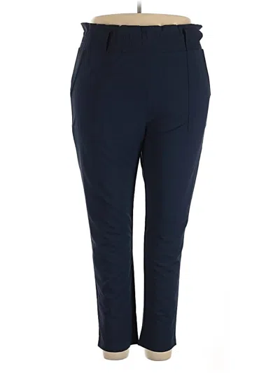 Pre-owned Grace Karin Active Pants In Blue