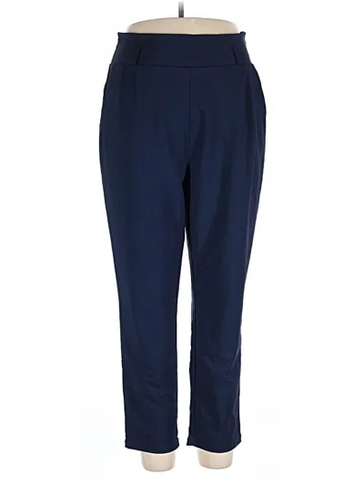 Pre-owned Grace Karin Active Pants In Blue