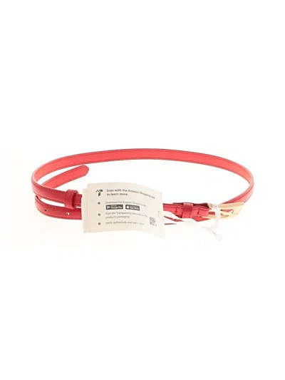 Pre-owned Grace Karin Belt In Red
