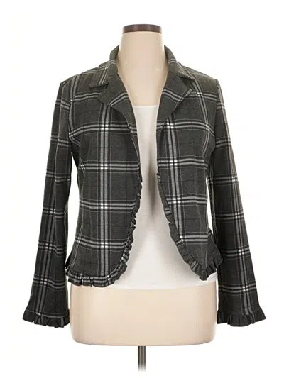 Pre-owned Grace Karin Blazer Jacket In Gray
