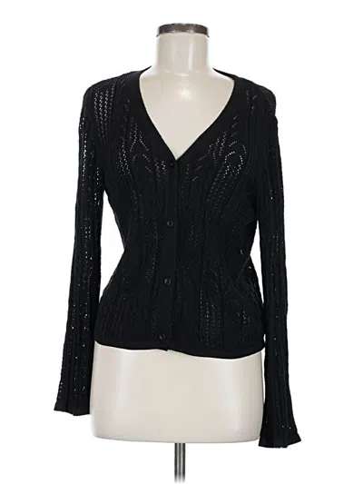 Pre-owned Grace Karin Cardigan Sweater In Black