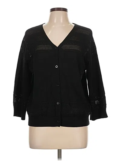 Pre-owned Grace Karin Cardigan Sweater In Black