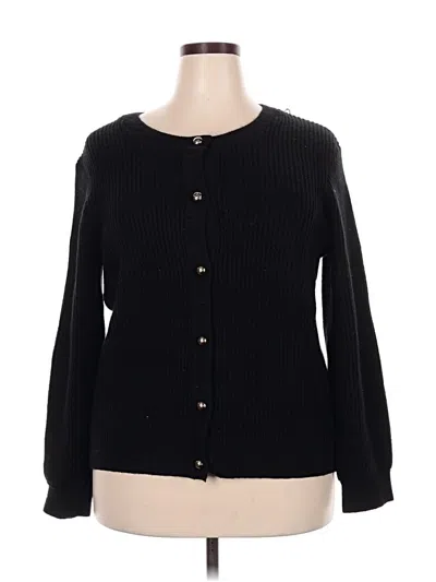 Pre-owned Grace Karin Cardigan Sweater In Black