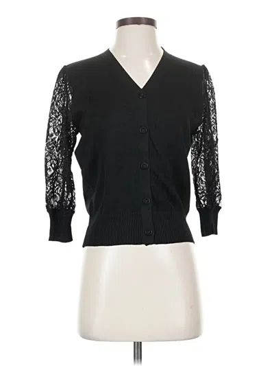 Pre-owned Grace Karin Cardigan Sweater In Black