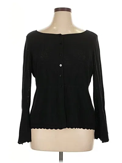 Pre-owned Grace Karin Cardigan Sweater In Black