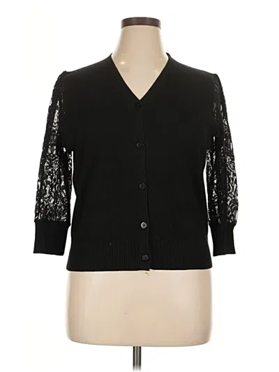 Pre-owned Grace Karin Cardigan Sweater In Black