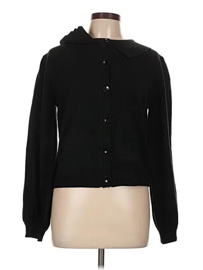 Pre-owned Grace Karin Cardigan Sweater In Black