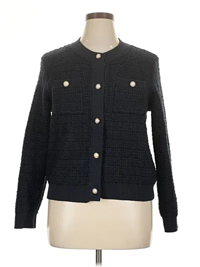 Pre-owned Grace Karin Cardigan Sweater In Black